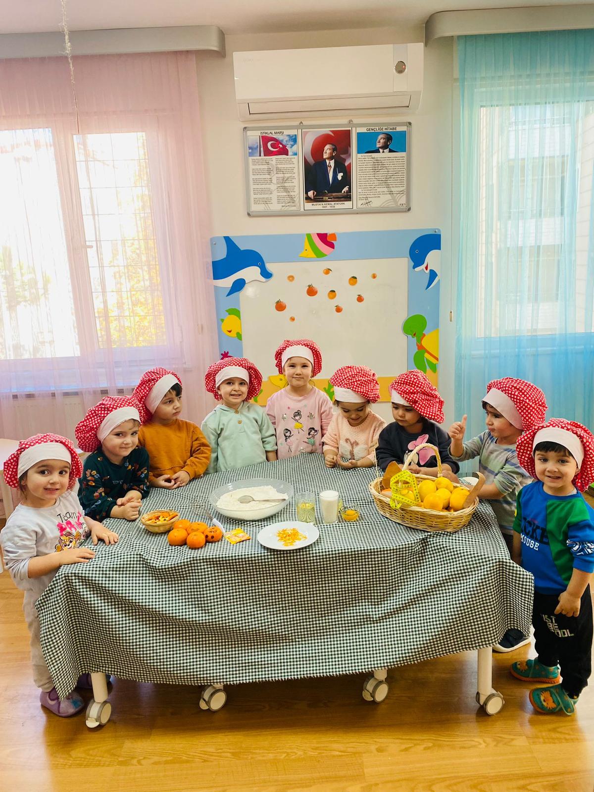 3 YAŞ PENDİK AYIŞIĞIM ANAOKULU ‘’MANDALİNA TEMASI’’